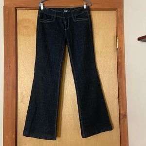 WHBM women’s size 4S dark trouser jeans